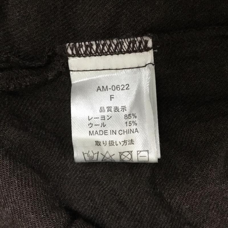 ひより HIYORI シャツ、ブラウス 長袖 FREE 無地 茶 / ブラウン / brown レディース USED 古着 中古 10156170