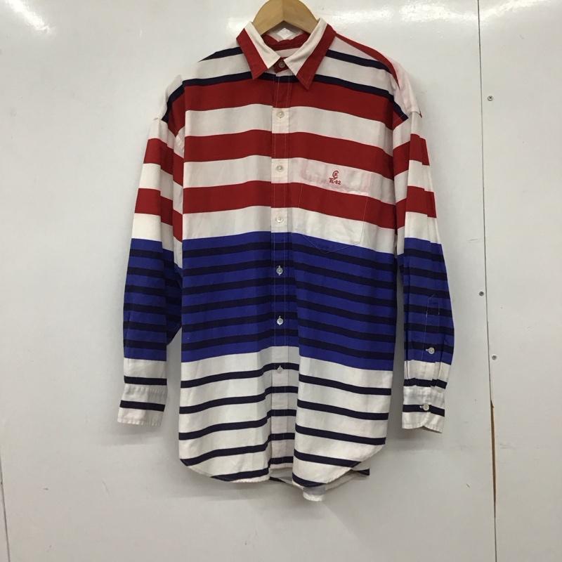 ラルフローレン RALPHLAUREN シャツ、ブラウス 長袖 長袖シャツ プリントシャツ カラーシャツ 6 ボーダー柄 マルチカラー / マルチカラー / multicolor メンズ USED 古着 中古 10156172