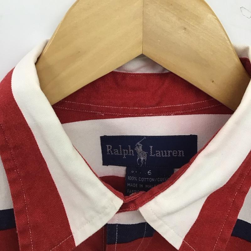 ラルフローレン RALPHLAUREN シャツ、ブラウス 長袖 長袖シャツ プリントシャツ カラーシャツ 6 ボーダー柄 マルチカラー / マルチカラー / multicolor メンズ USED 古着 中古 10156172
