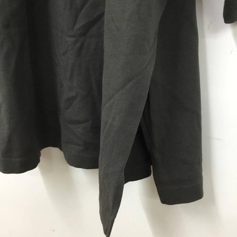 レプシィム LEPSIM Tシャツ 長袖 FREE 無地 チャコールグレー / チャコールグレー / レディース USED 古着 中古 10156175