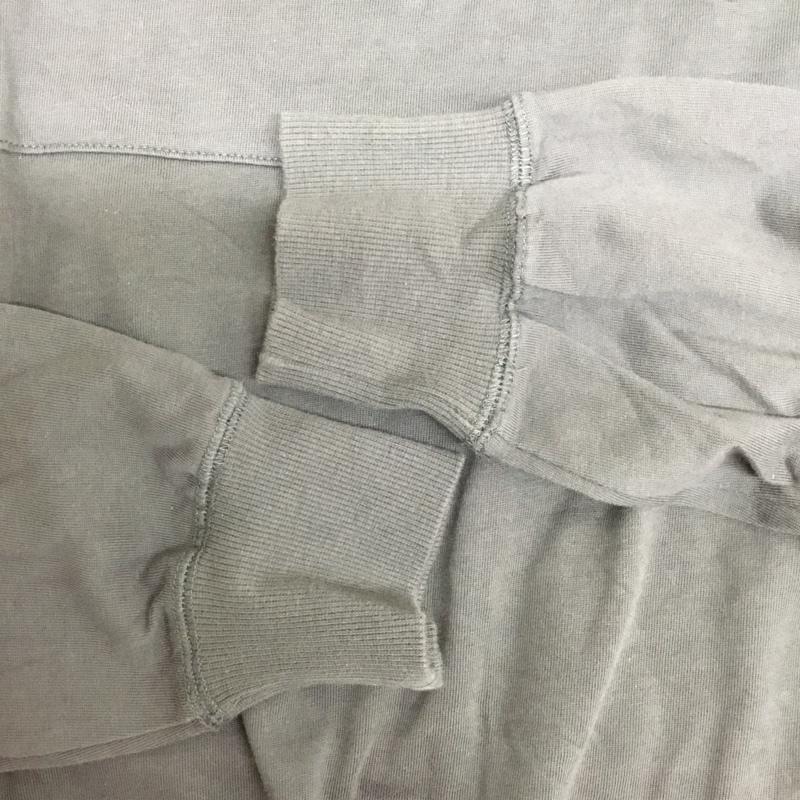 レプシィム LEPSIM Tシャツ 長袖 FREE 無地 チャコールグレー / チャコールグレー / レディース USED 古着 中古 10156175