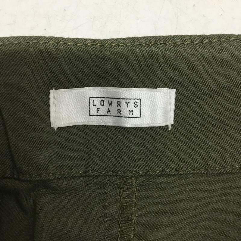 ローリーズファーム LOWRYS FARM スカート ロングスカート ワークスカート FREE 無地 カーキ / カーキ / khaki レディース USED 古着 中古 10156176