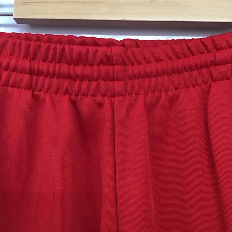 アディダス adidas パンツ ワークパンツ、ペインターパンツ ジャージ スリムパンツ スポーツウェア M ロゴ、文字 赤 / レッド / red メンズ USED 古着 中古 10156177