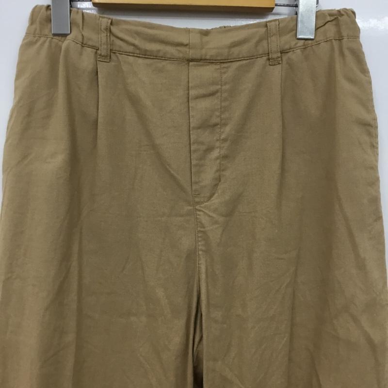 スタディオクリップ studio CLIP パンツ スラックス M 無地 茶 / ブラウン / brown レディース USED 古着 中古 10156178