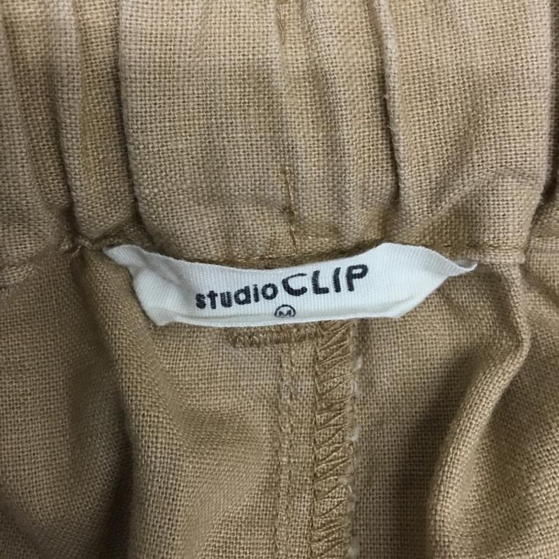 スタディオクリップ studio CLIP パンツ スラックス M 無地 茶 / ブラウン / brown レディース USED 古着 中古 10156178