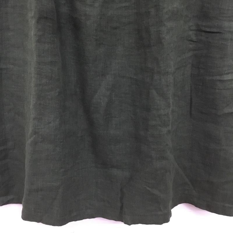 ザラベーシック ZARA BASIC ワンピース ミニスカート M 無地 カーキ / カーキ / khaki レディース USED 古着 中古 10156183