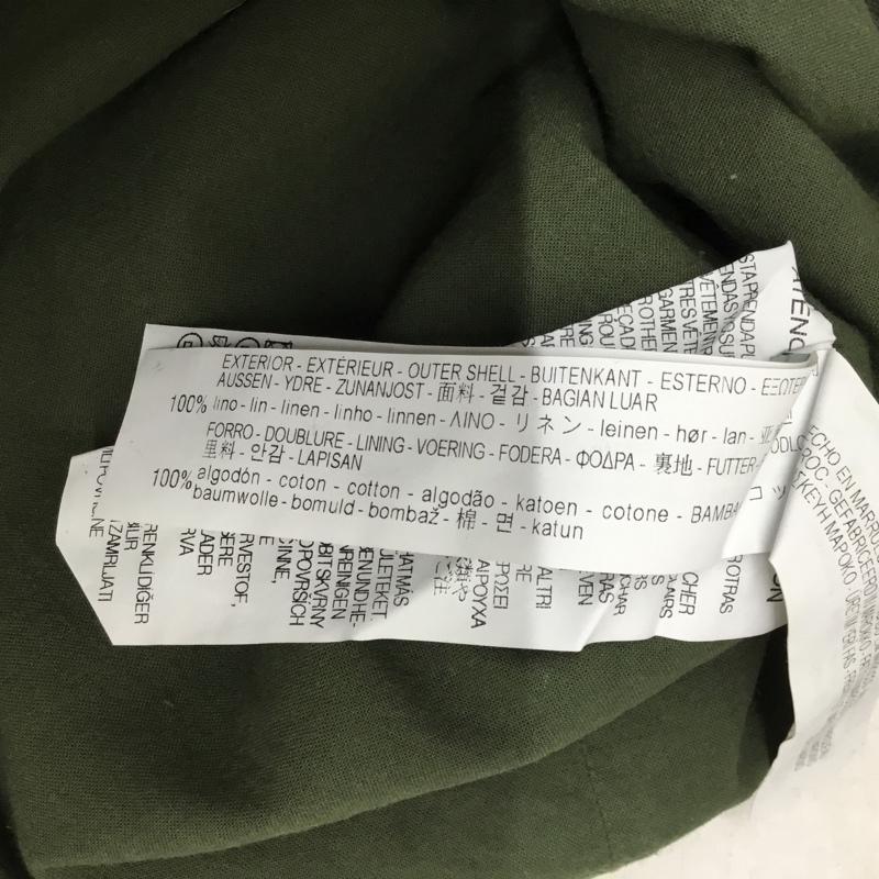 ザラベーシック ZARA BASIC ワンピース ミニスカート M 無地 カーキ / カーキ / khaki レディース USED 古着 中古 10156183