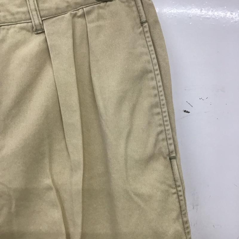 ポロバイラルフローレン Polo by RALPH LAUREN パンツ チノパン チノパン ワイドパンツ カジュアルパンツ 無地 ベージュ / ベージュ / beige メンズ USED 古着 中古 10156184