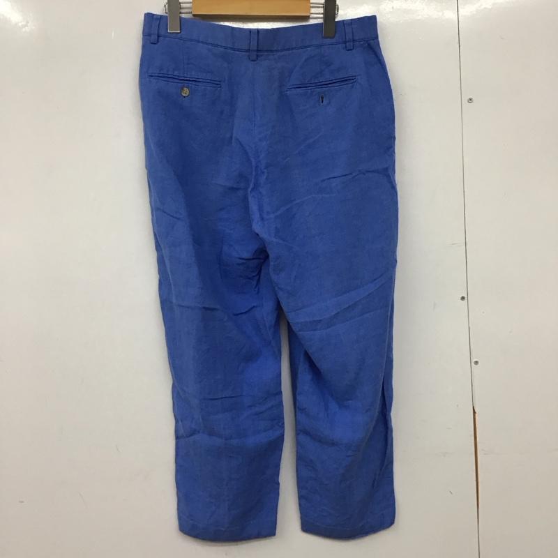 ポロバイラルフローレン Polo by RALPH LAUREN パンツ チノパン チノパン ワイドパンツ カジュアルパンツ 32インチ 無地 青 / ブルー / blue メンズ USED 古着 中古 10156186