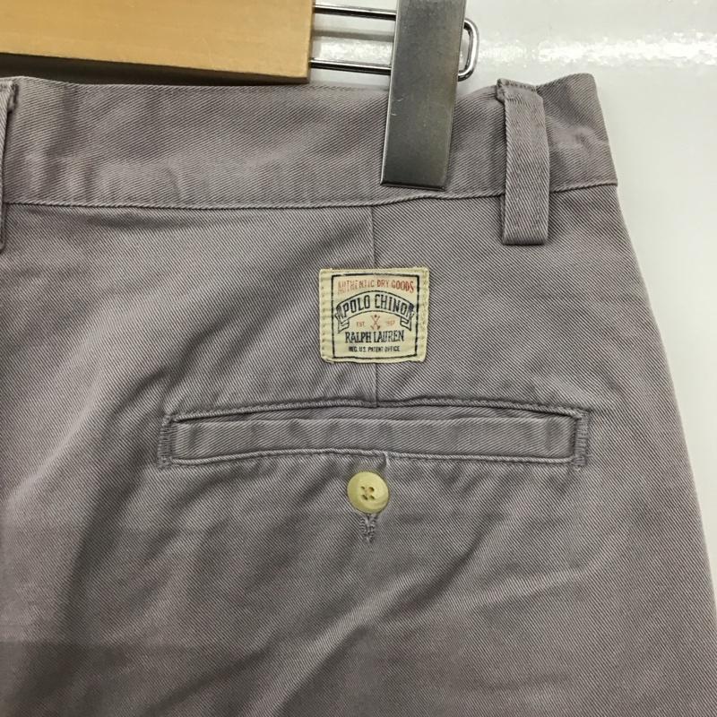 ポロバイラルフローレン Polo by RALPH LAUREN パンツ チノパン チノパン ワイドパンツ カジュアルパンツ 30インチ 無地 灰 / グレー / gray メンズ USED 古着 中古 10156188