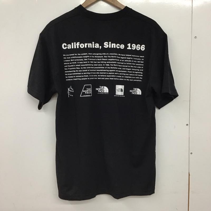 ザノースフェイス THE NORTH FACE Tシャツ 半袖 nt32407 ショートスリーブヒストリカルロゴティー S ロゴ、文字 黒 / ブラック / black メンズ USED 古着 中古 10156194