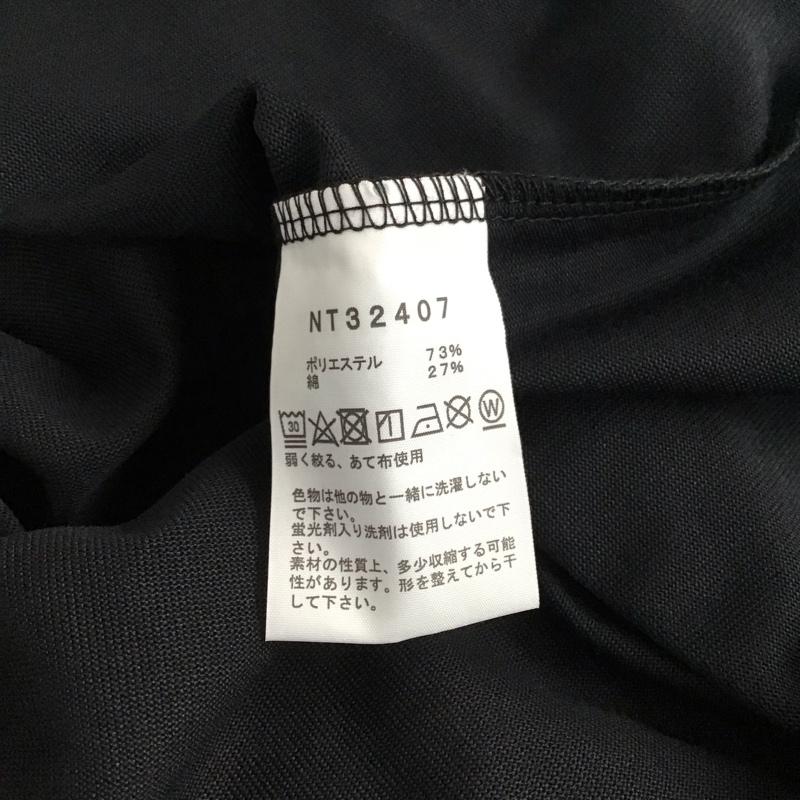 ザノースフェイス THE NORTH FACE Tシャツ 半袖 nt32407 ショートスリーブヒストリカルロゴティー S ロゴ、文字 黒 / ブラック / black メンズ USED 古着 中古 10156194