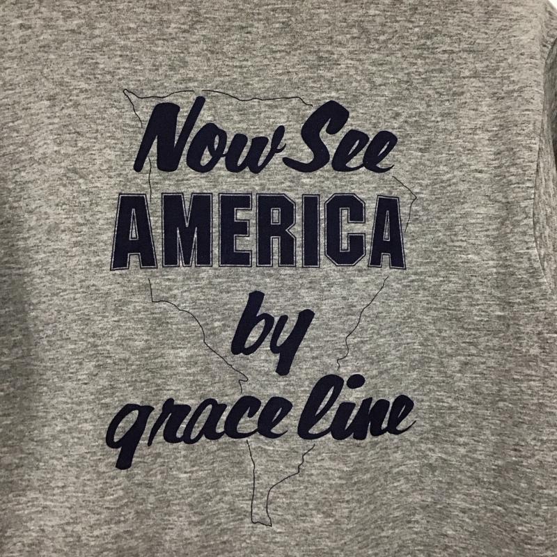 古着 USED Tシャツ 半袖 半袖カットソー プリントTシャツ クルーネックカットソー ロゴ、文字 灰 / グレー / gray メンズ USED 古着 中古 10156198