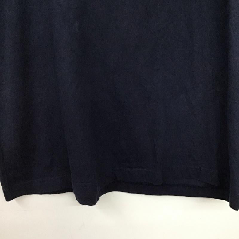 ノーティカ NAUTICA Tシャツ 半袖 半袖カットソー プリントTシャツ クルーネックカットソー L プリント 紺 / ネイビー / navy メンズ USED 古着 中古 10156199