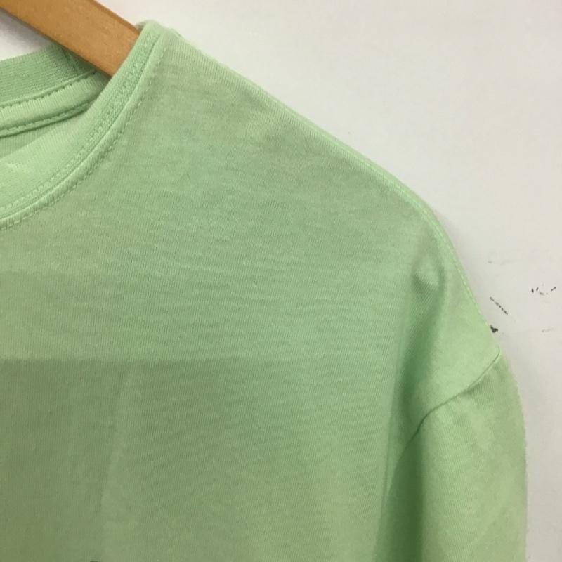 ノルディ NERDY Tシャツ 半袖 半袖カットソー プリントTシャツ クルーネックカットソー S ロゴ、文字 薄緑 / ライトグリーン / メンズ USED 古着 中古 10156200