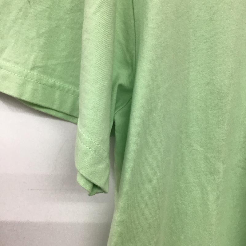 ノルディ NERDY Tシャツ 半袖 半袖カットソー プリントTシャツ クルーネックカットソー S ロゴ、文字 薄緑 / ライトグリーン / メンズ USED 古着 中古 10156200