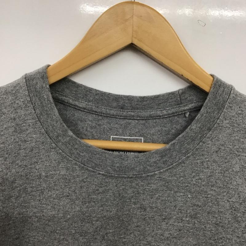ザノースフェイス THE NORTH FACE Tシャツ 半袖 半袖カットソー プリントTシャツ クルーネックカットソー L ロゴ、文字 灰 / グレー / gray メンズ USED 古着 中古 10156201
