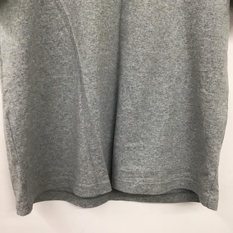 ザノースフェイス THE NORTH FACE Tシャツ 半袖 半袖カットソー プリントTシャツ クルーネックカットソー L ロゴ、文字 灰 / グレー / gray メンズ USED 古着 中古 10156201