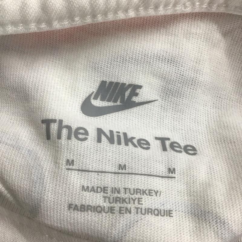 ナイキ NIKE Tシャツ 半袖 半袖カットソー プリントTシャツ クルーネックカットソー M ロゴ、文字 白 / ホワイト / white メンズ USED 古着 中古 10156202