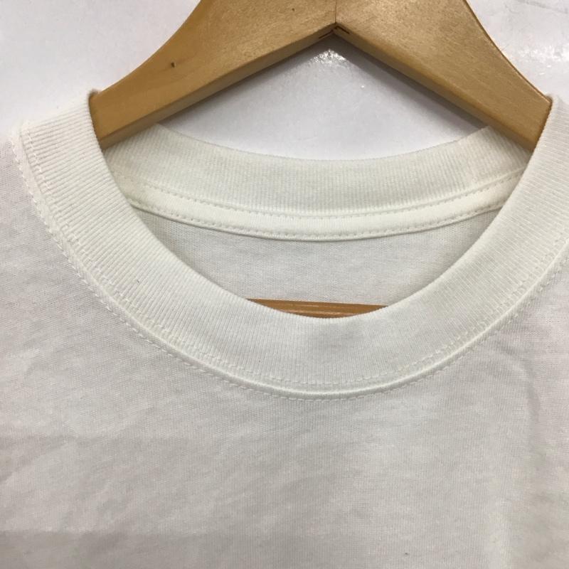 ナイキ NIKE Tシャツ 半袖 半袖カットソー プリントTシャツ クルーネックカットソー M ロゴ、文字 白 / ホワイト / white メンズ USED 古着 中古 10156203