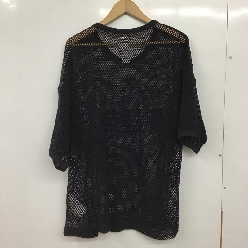 アディダス adidas Tシャツ 半袖 jy7893 ジェレミースコット メッシュ半袖Tシャツ S ロゴ、文字 黒 / ブラック / black メンズ USED 古着 中古 10156207