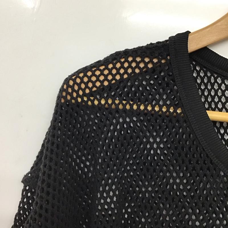 アディダス adidas Tシャツ 半袖 jy7893 ジェレミースコット メッシュ半袖Tシャツ S ロゴ、文字 黒 / ブラック / black メンズ USED 古着 中古 10156207