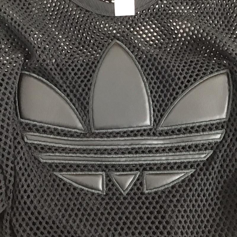 アディダス adidas Tシャツ 半袖 jy7893 ジェレミースコット メッシュ半袖Tシャツ S ロゴ、文字 黒 / ブラック / black メンズ USED 古着 中古 10156207