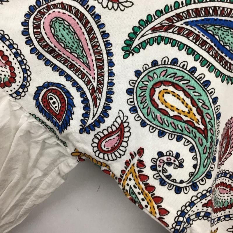 ザラ ZARA TRAFALUC カットソー 長袖 長袖カットソー プリントカットソー フレア袖 M プリント マルチカラー / マルチカラー / multicolor レディース USED 古着 中古 10156217