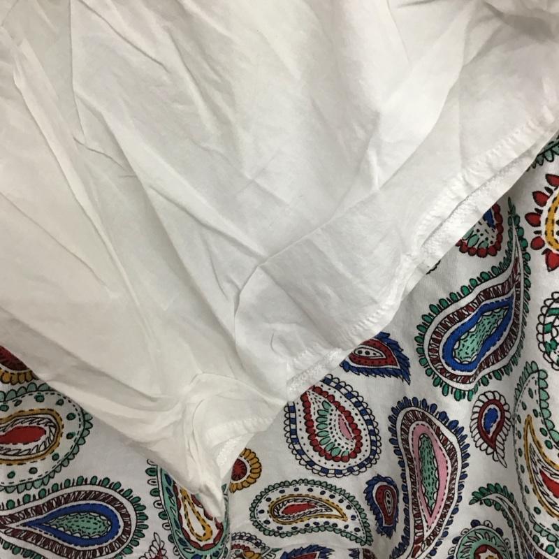 ザラ ZARA TRAFALUC カットソー 長袖 長袖カットソー プリントカットソー フレア袖 M プリント マルチカラー / マルチカラー / multicolor レディース USED 古着 中古 10156217