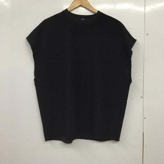 アイテムズ アーバンリサーチ ITEMS URBAN RESEARCH ベスト ベスト プルオーバーベスト ノースリーブカットソー M 無地 黒 / ブラック / black レディース USED 古着 中古 10156218