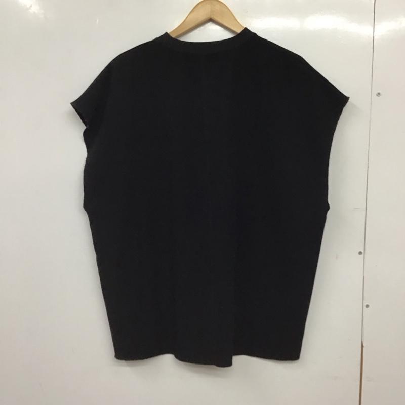 アイテムズ アーバンリサーチ ITEMS URBAN RESEARCH ベスト ベスト プルオーバーベスト ノースリーブカットソー M 無地 黒 / ブラック / black レディース USED 古着 中古 10156218