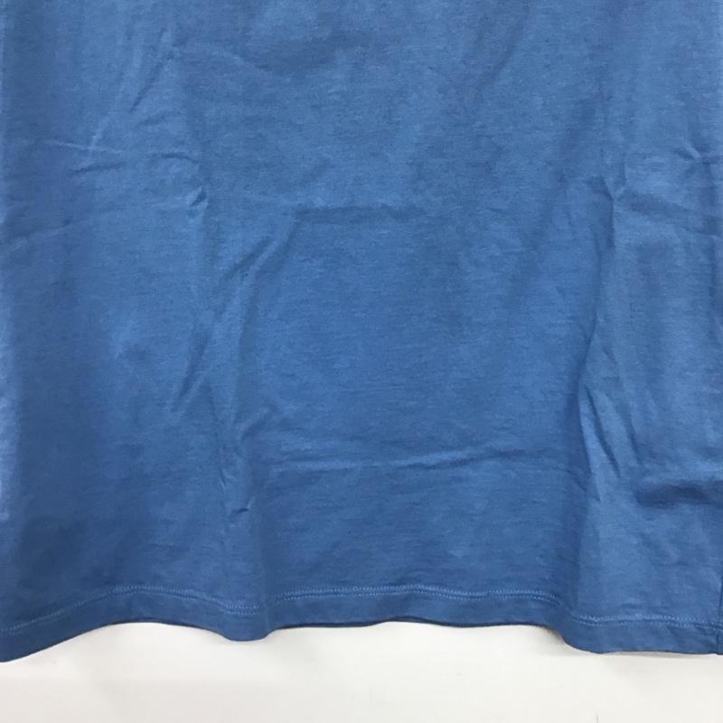 ケンゾー KENZO Tシャツ 半袖 半袖カットソー プリントTシャツ クルーネックカットソー S ロゴ、文字 青 / ブルー / blue レディース USED 古着 中古 10156222