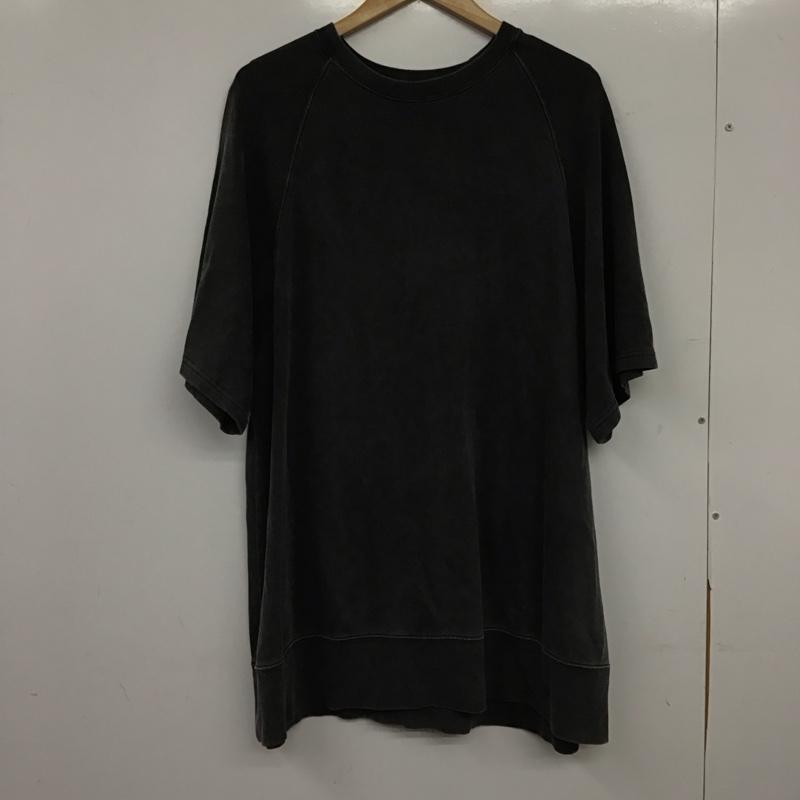 ジーナシス JEANASIS ワンピース ミニスカート 半袖ワンピース スウェットワンピース FREE 無地 ダークグレー / ダークグレー / レディース USED 古着 中古 10156230