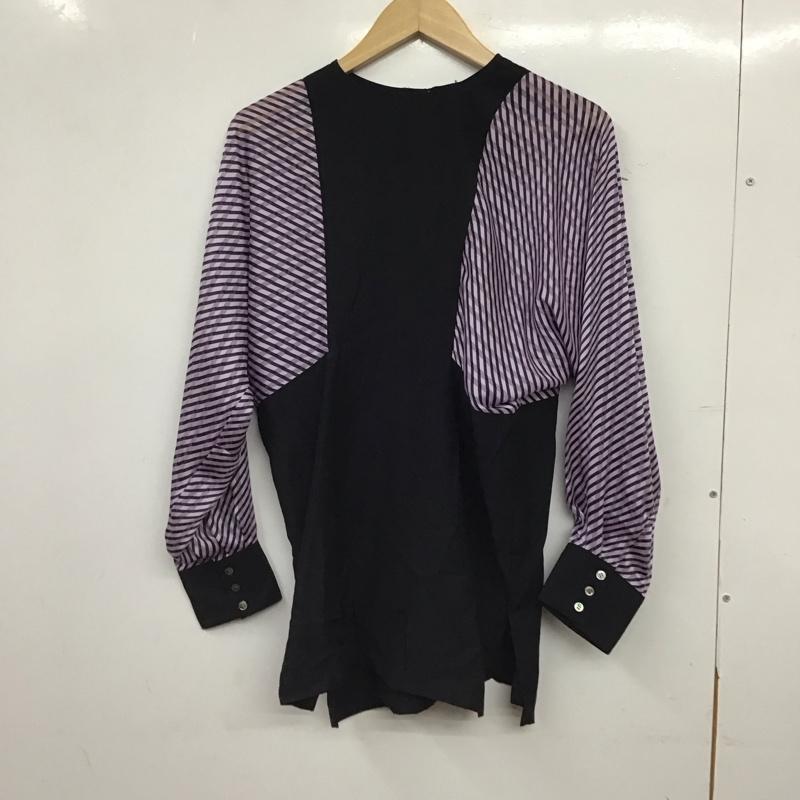コラム COLUMN カットソー 長袖 長袖カットソー プルオーバーシャツ 36 プリント マルチカラー / マルチカラー / multicolor レディース USED 古着 中古 10156235
