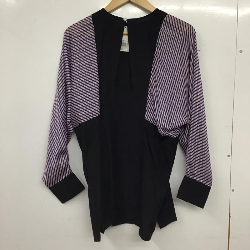 コラム COLUMN カットソー 長袖 長袖カットソー プルオーバーシャツ 36 プリント マルチカラー / マルチカラー / multicolor レディース USED 古着 中古 10156235