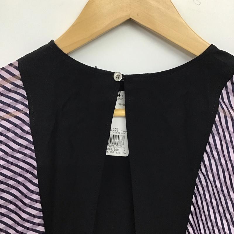 コラム COLUMN カットソー 長袖 長袖カットソー プルオーバーシャツ 36 プリント マルチカラー / マルチカラー / multicolor レディース USED 古着 中古 10156235