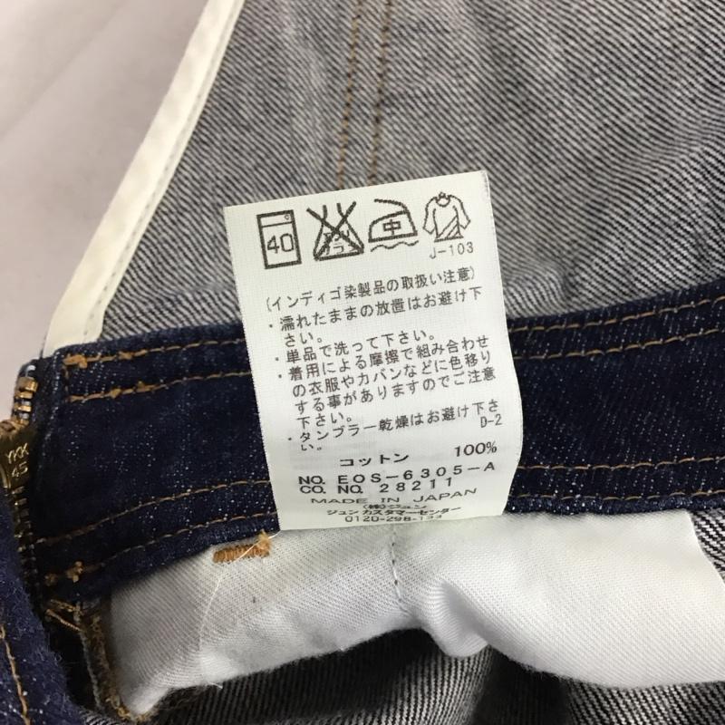 古着 USED サロペット・オーバーオール サロペット、オーバーオール オーバーオール つなぎ オールインワン ショートパンツ 36 無地 インディゴ / インディゴ / Indigo レディース USED 古着 中古 10156236