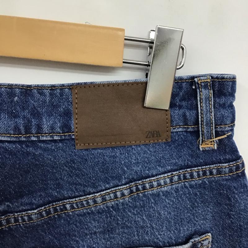 ザラ ZARA パンツ ショートパンツ ショートパンツ ホットパンツ カジュアルパンツ 40 無地 インディゴ / インディゴ / Indigo レディース USED 古着 中古 10156239