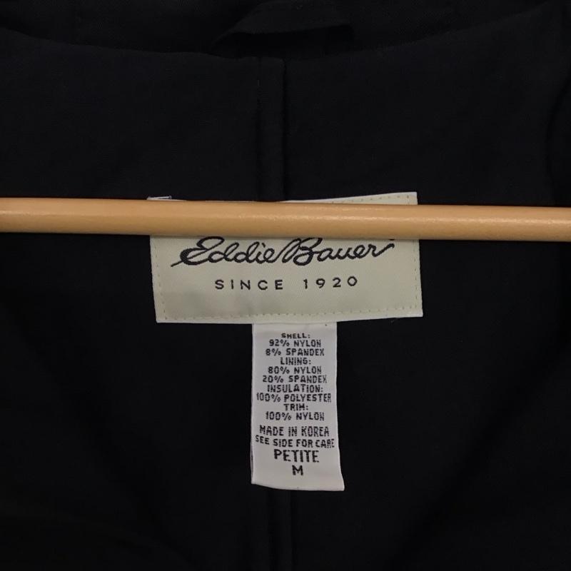 エディーバウアー Eddie Bauer ジャケット、上着 ジャンパー、ブルゾン M 無地 黒 / ブラック / black レディース USED 古着 中古 10156240