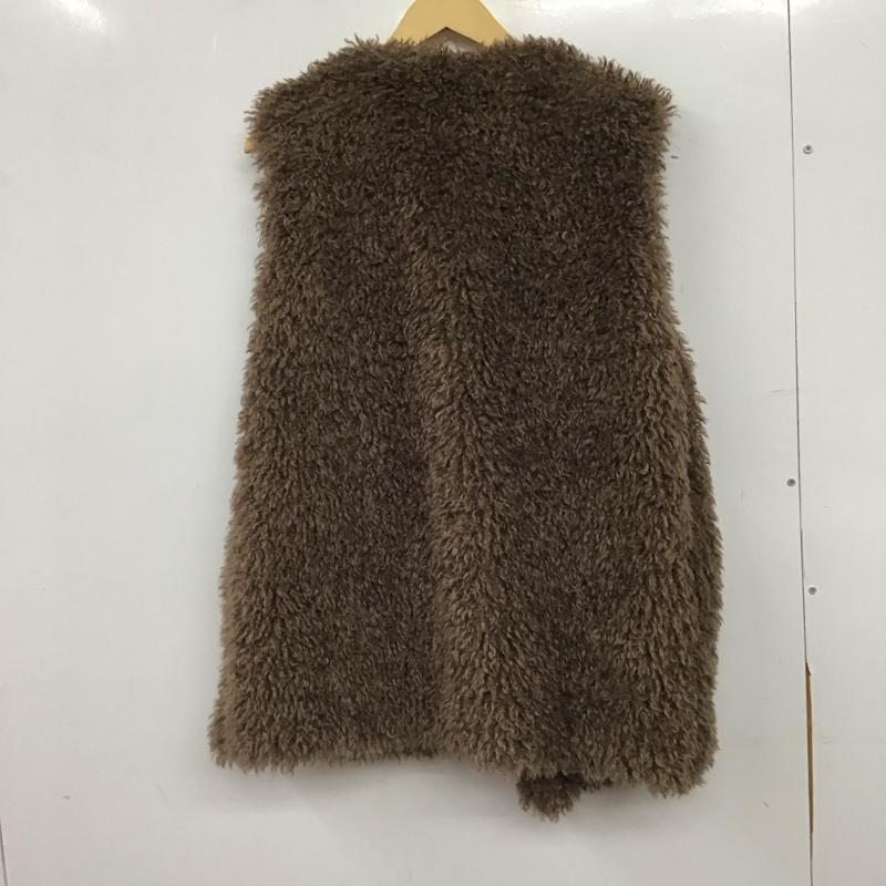 ヘザー Heather ベスト ベスト FREE 無地 茶 / ブラウン / brown レディース USED 古着 中古 10156241