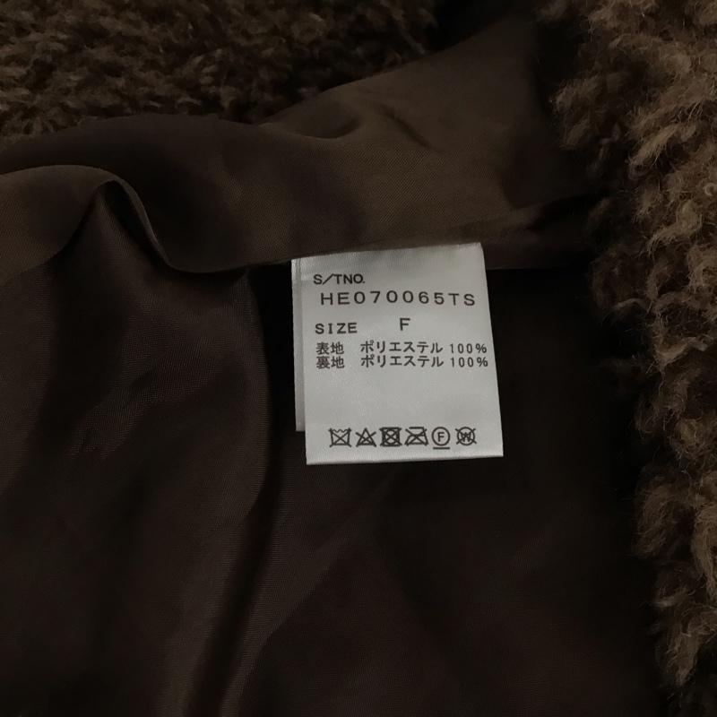 ヘザー Heather ベスト ベスト FREE 無地 茶 / ブラウン / brown レディース USED 古着 中古 10156241