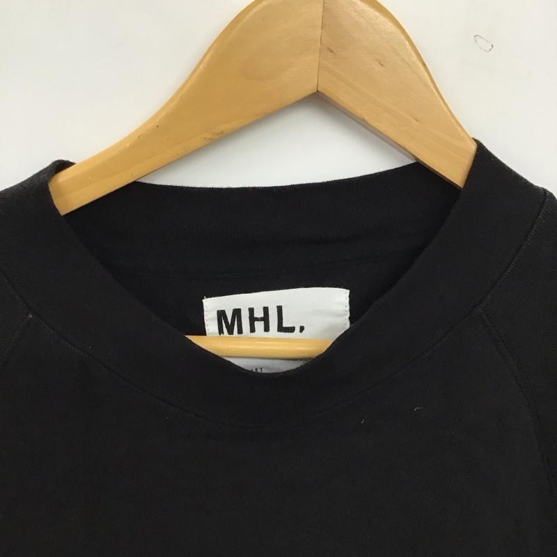 エムエイチエル MHL. カットソー 半袖 2 無地 黒 / ブラック / black レディース USED 古着 中古 10156244