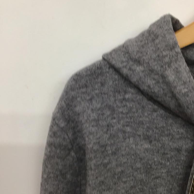 ザラニット ZARA KNIT パーカー 長袖 M 無地 灰 / グレー / gray レディース USED 古着 中古 10156245