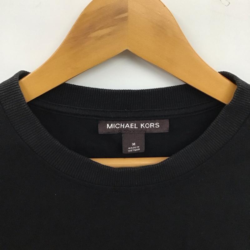 マイケルコース MICHAEL KORS トレーナー 長袖 M ロゴ、文字 黒 / ブラック / black レディース USED 古着 中古 10156247