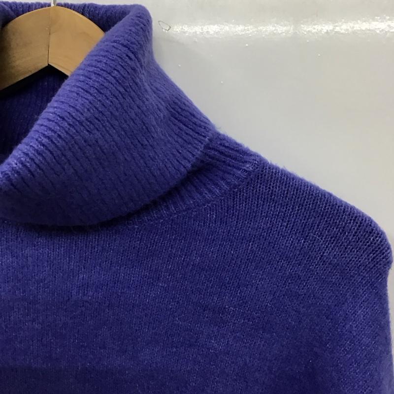 ザラ ZARA ニット、セーター 長袖 M 無地 紫 / パープル / purple レディース USED 古着 中古 10156249