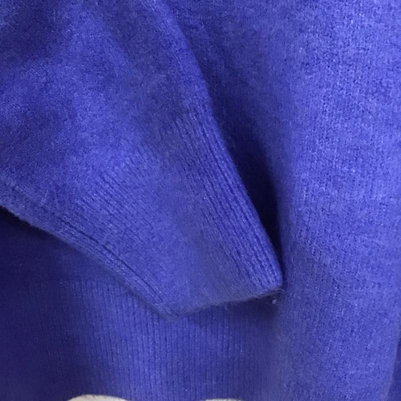 ザラ ZARA ニット、セーター 長袖 M 無地 紫 / パープル / purple レディース USED 古着 中古 10156249