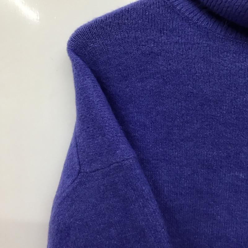 ザラ ZARA ニット、セーター 長袖 M 無地 紫 / パープル / purple レディース USED 古着 中古 10156249
