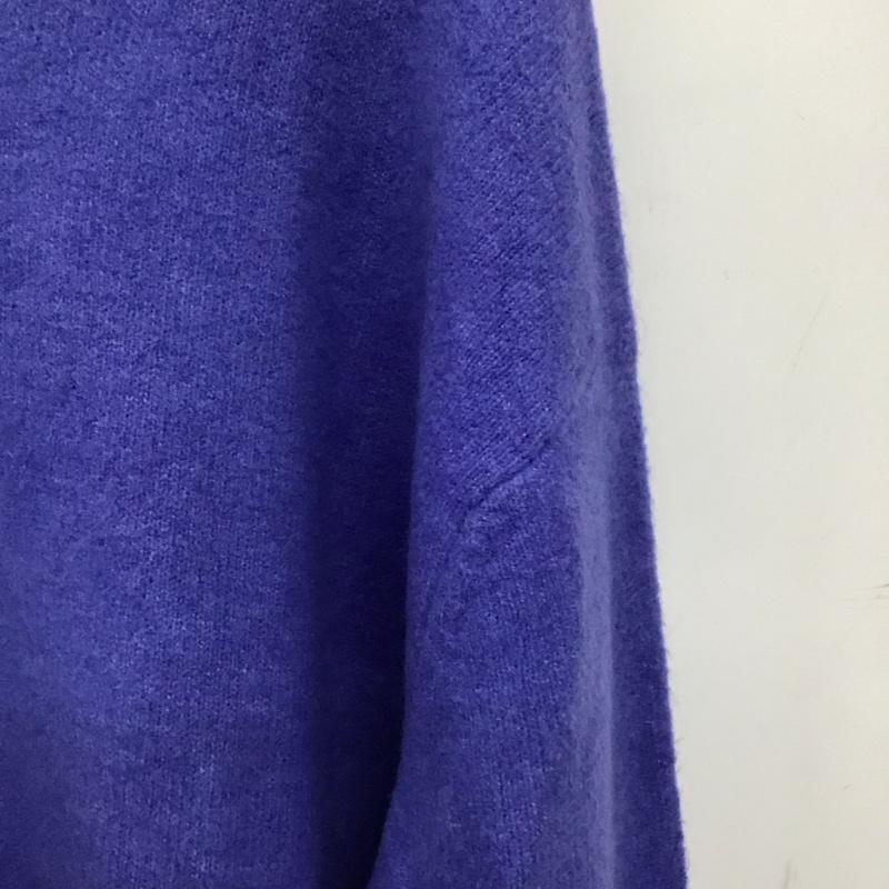 ザラ ZARA ニット、セーター 長袖 M 無地 紫 / パープル / purple レディース USED 古着 中古 10156249