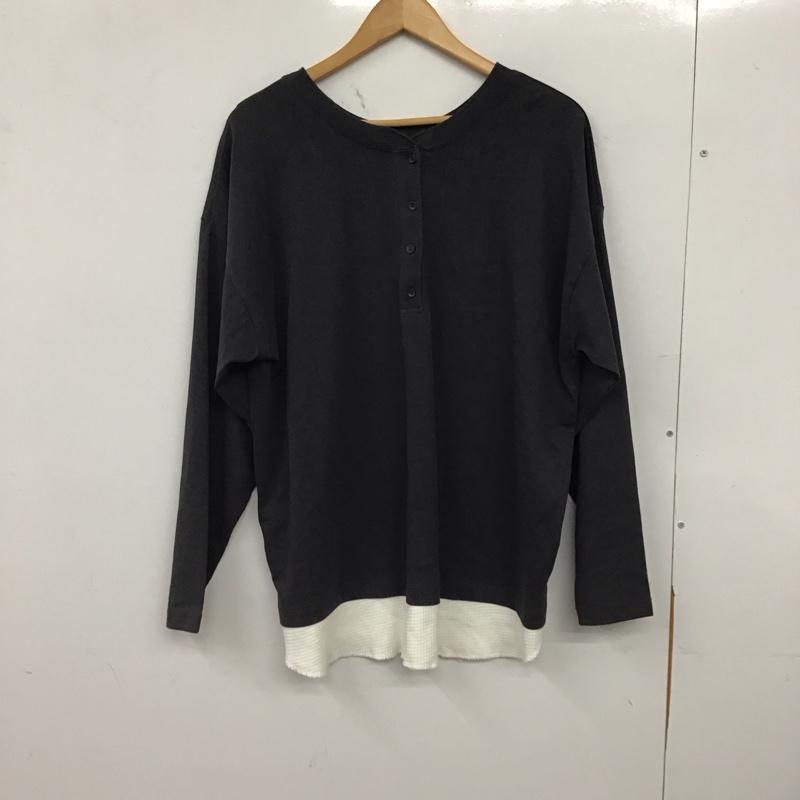 ニコアンド niko and... カットソー 長袖 L 無地 マルチカラー / マルチカラー / multicolor レディース USED 古着 中古 10156250