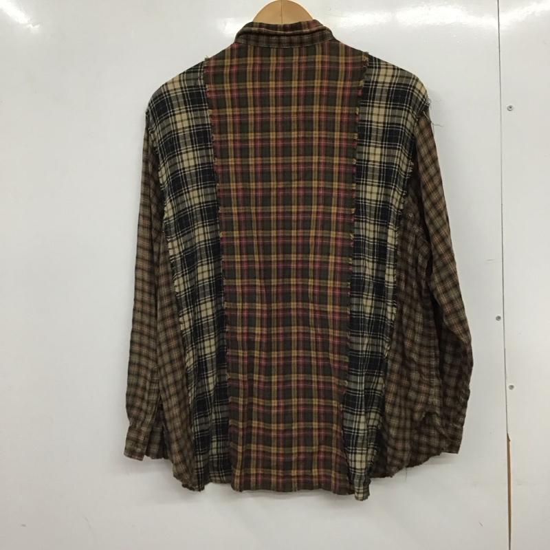 ニコアンド niko and... シャツ、ブラウス 長袖 M チェック マルチカラー / マルチカラー / multicolor レディース USED 古着 中古 10156252